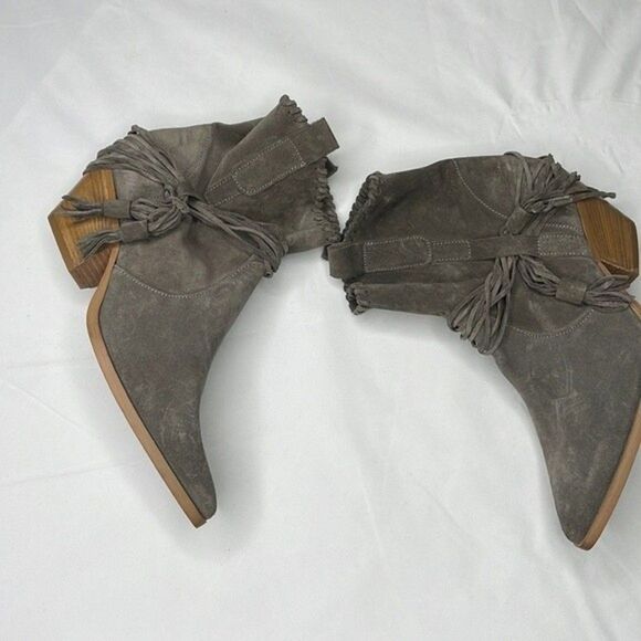 Ron White Womens Size 37 Brailee Western Ankle Boots - Picture 4 of 9